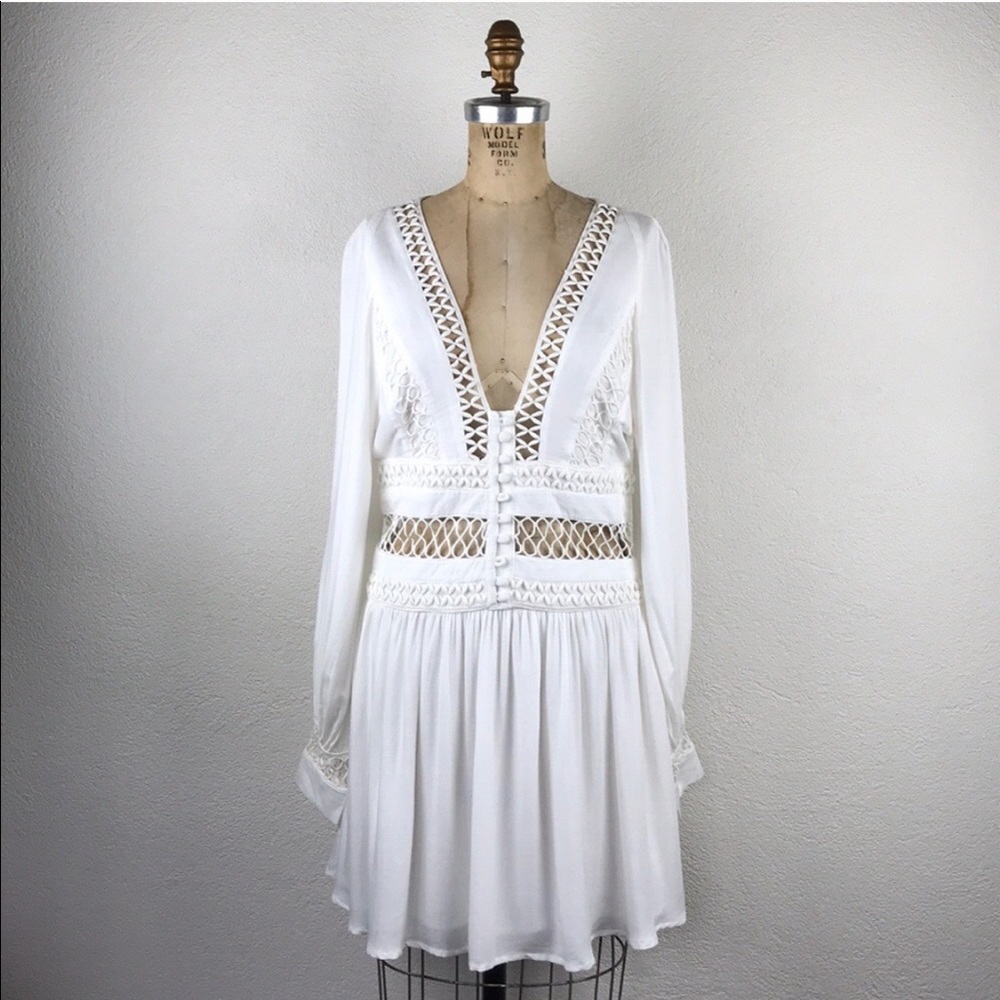 Free People Peek-a-boo summer dress.